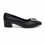 پاشنه کوتاه یراق طلایی نگینی M154